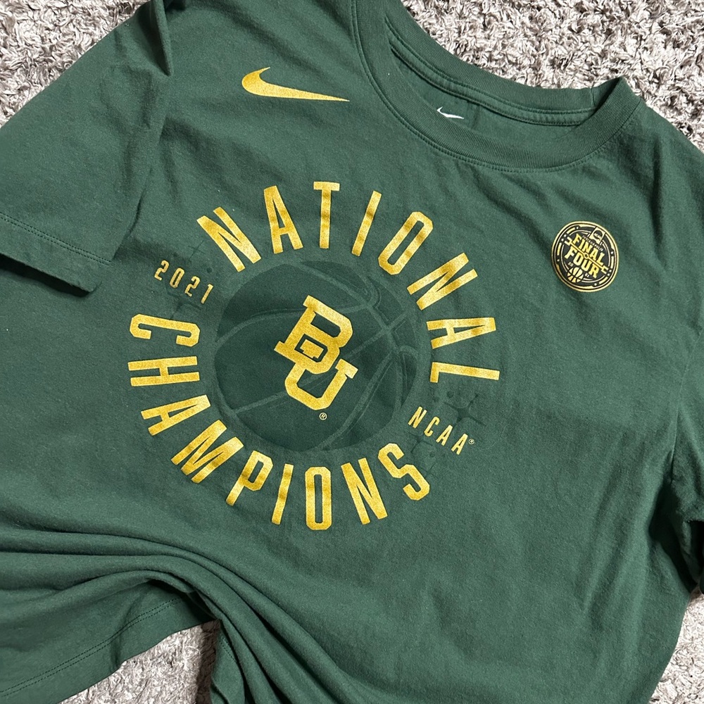 Nike Baylor NCAA Basketball Champions Shirt